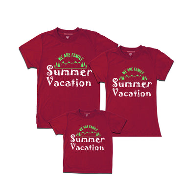 we are family summer vacation tees
