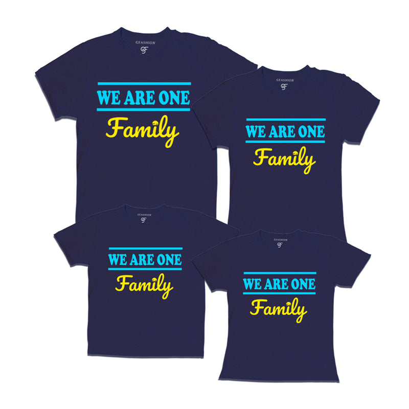 we are one t shirts-family tees 3-4-5