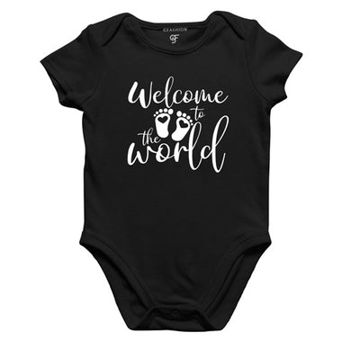 Welcome to the world baby rompers/onesie/bodysuit