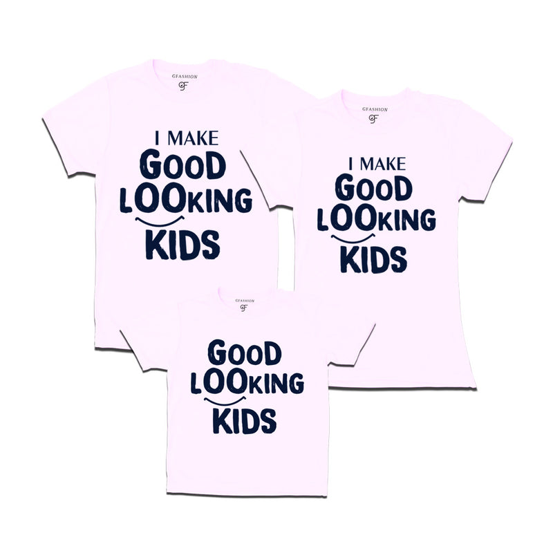Matching family t-shirt for dad-mom and girl