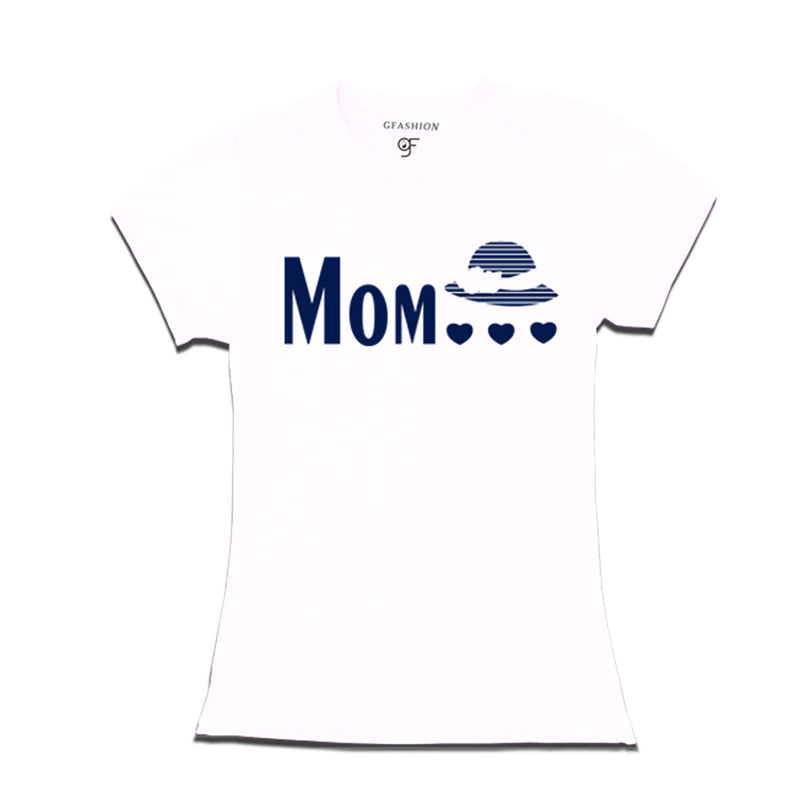 women's-t-shirts-with-mom-and-cap-hearts-printed-design-for-father's-day-and-papa's-birthday-@-gfashion-india-online-store-White