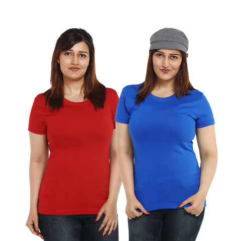 Red-Blue Color T shirts